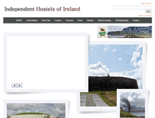 Tablet Screenshot of independenthostelsireland.com